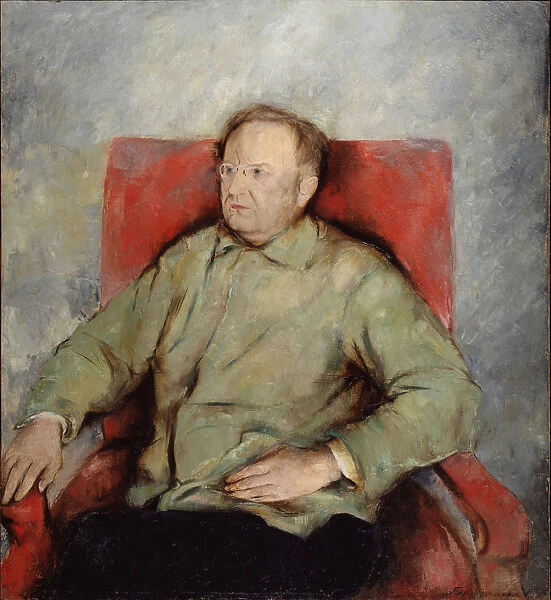 Portrait of the actor Vasily Kachalov (1875-1948), 1929. Artist: Williams, Pyotr Vladimirovich