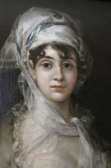 Framed Print : Portrait of the Actress Antonia Zarate, c1810-c1811. Artist: Francisco Goya