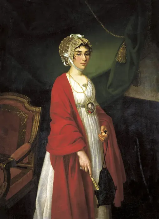 Framed Print : Portrait of the Actress and Singer, Countess Praskovya Sheremetyeva, (Zhemchugova) (1768-1803), 18 Framed Print : Portrait of the Actress and Singer, Countess Praskovya Sheremetyeva, (Zhemchugova) (1768-1803), 18