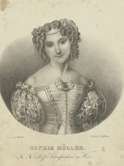 Framed Print : Portrait of the actress Sophie Müller (1803-1830), 1825-1829 Framed Print : Portrait of the actress Sophie Müller (1803-1830), 1825-1829