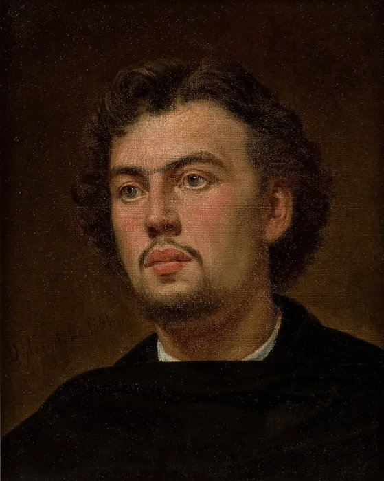 Framed Print : Portrait of Adam Chmielowski, 1865. Creator: Cyprian Dylczynski Framed Print : Portrait of Adam Chmielowski, 1865. Creator: Cyprian Dylczynski