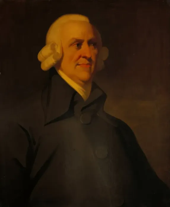 Framed Print : Portrait of Adam Smith (1723-1790), 1795. Artist: Anonymous Framed Print : Portrait of Adam Smith (1723-1790), 1795. Artist: Anonymous