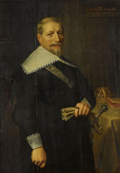 Portrait of Adam van Westerwolt (1580-1639), 1636. Creator: Anon