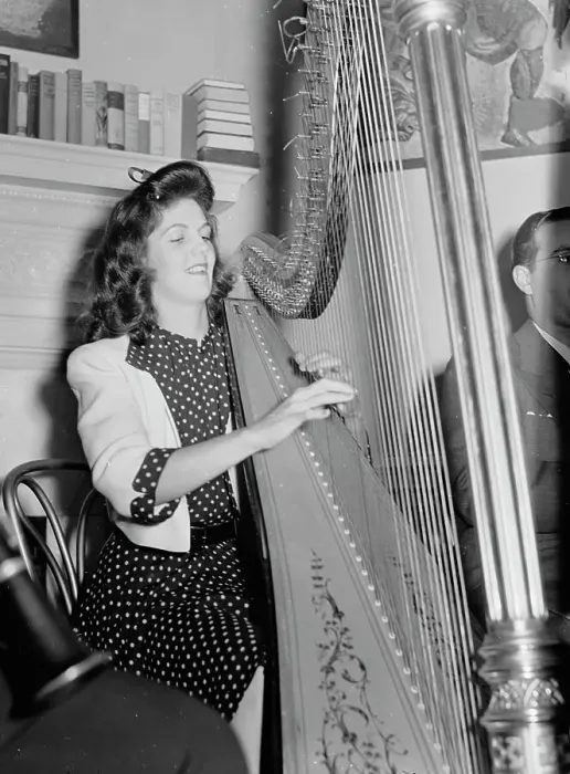 Framed Print : Portrait of Adele Girard, Turkish Embassy, Washington, D.C. 1930. Creator: William Paul Gottlieb Framed Print : Portrait of Adele Girard, Turkish Embassy, Washington, D.C. 1930. Creator: William Paul Gottlieb