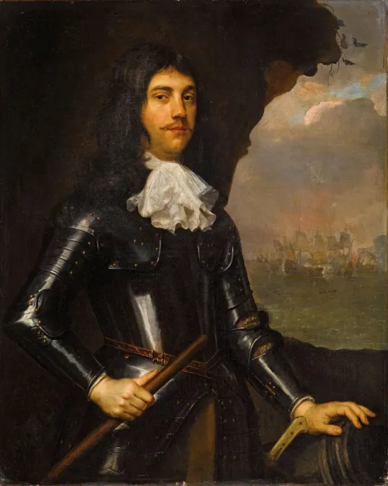 Framed Print : Portrait of Admiral Cornelis Maartenszoon Tromp (1629-1691). Creator: Meyssens (Mijtens) Framed Print : Portrait of Admiral Cornelis Maartenszoon Tromp (1629-1691). Creator: Meyssens (Mijtens)