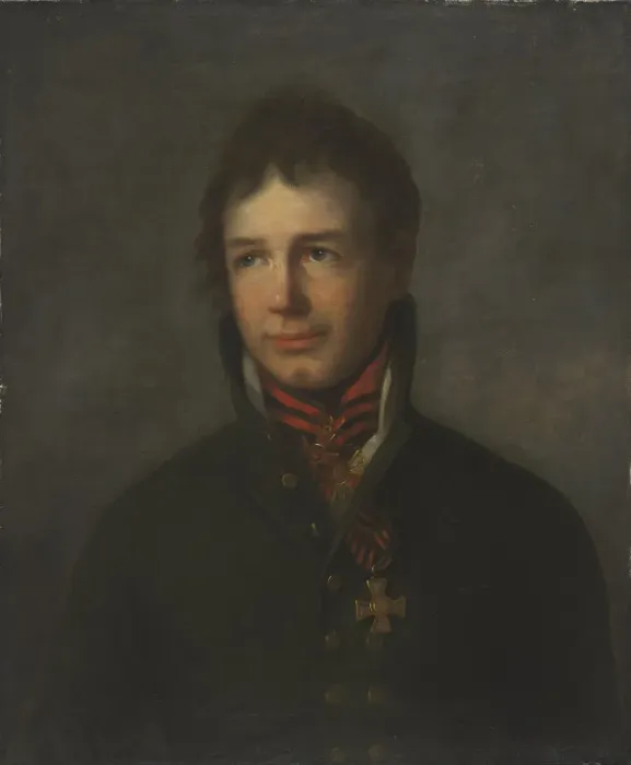Framed Print : Portrait of the admiral and explorer Ivan Krusenstern (Adam Johann Ritter von Krusenstern) (1770-184 Artist: Giraud, Pierre Francois Eugene (1806-1881) Framed Print : Portrait of the admiral and explorer Ivan Krusenstern (Adam Johann Ritter von Krusenstern) (1770-184 Artist: Giraud, Pierre Francois Eugene (1806-1881)