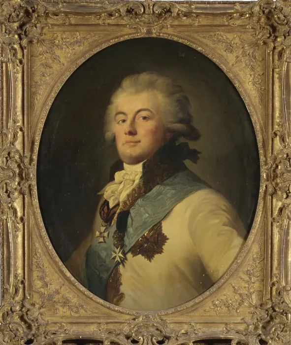 Framed Print : Portrait of Admiral July Litta (Giulio Renato de Litta Visconti Arese). Artist: Lampi, Johann-Baptist von, the Elder (1751-1830) Framed Print : Portrait of Admiral July Litta (Giulio Renato de Litta Visconti Arese). Artist: Lampi, Johann-Baptist von, the Elder (1751-1830)