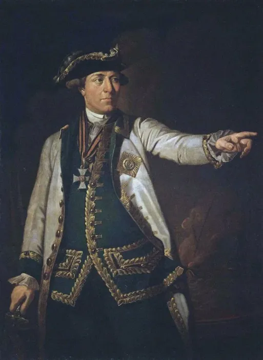 Framed Print : Portrait of Admiral Samuel Greig (1736-1788), 1773 Framed Print : Portrait of Admiral Samuel Greig (1736-1788), 1773