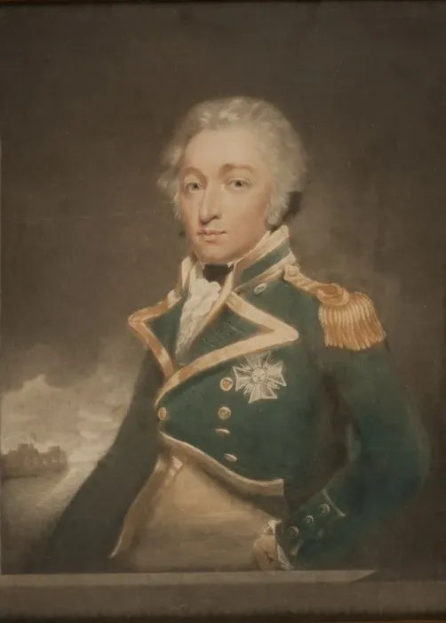 Framed Print : Portrait of Admiral Sir William Sidney Smith (1764-1840). Creator: Anonymous Framed Print : Portrait of Admiral Sir William Sidney Smith (1764-1840). Creator: Anonymous