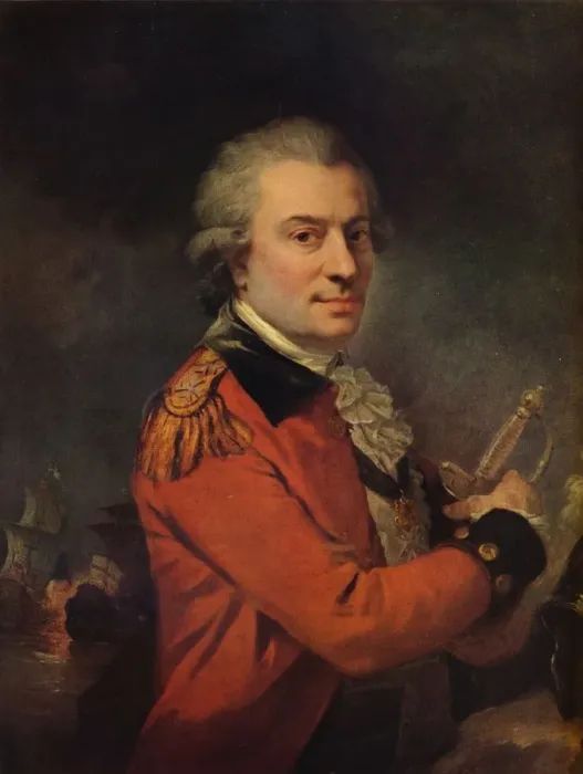 Framed Print : Portrait of Admiral De Suffren, 18th century, (1915). Artist: Alexander Roslin Framed Print : Portrait of Admiral De Suffren, 18th century, (1915). Artist: Alexander Roslin