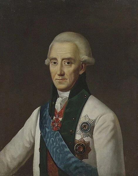 Portrait of Admiral Vasily Chichagov (1726-1809). Creator: Anonymous