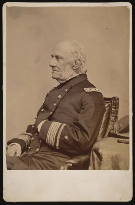 Framed Print : Portrait of Admiral William Branford Shubrick (1790-1874), Before 1874