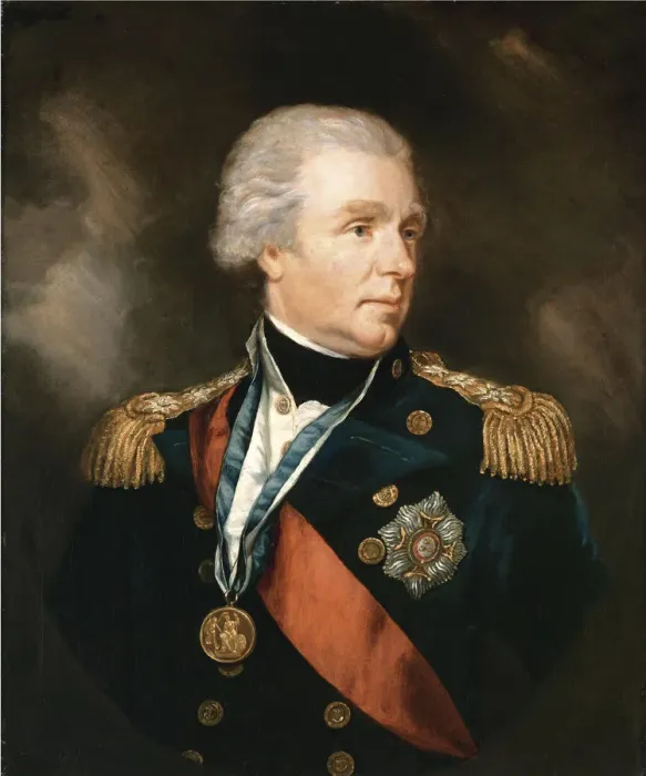 Framed Print : Portrait of the Admiral William Waldegrave, 1st Baron Radstock (1753-1825) Framed Print : Portrait of the Admiral William Waldegrave, 1st Baron Radstock (1753-1825)