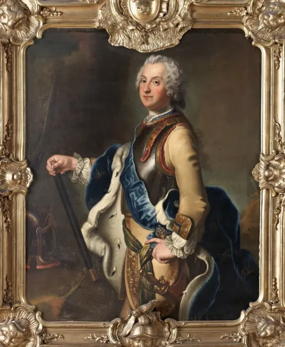 Framed Print : Portrait of Adolph Frederick (1710-1771), Crown Prince of Sweden. Artist: Pesne, Antoine (1683-1757) Framed Print : Portrait of Adolph Frederick (1710-1771), Crown Prince of Sweden. Artist: Pesne, Antoine (1683-1757)