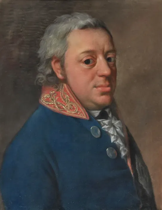 Framed Print : Portrait of Adolph, Landgrave of Hesse-Philippsthal-Barchfeld (1743-1803), Late 18th cent. Creator: Anonymous Framed Print : Portrait of Adolph, Landgrave of Hesse-Philippsthal-Barchfeld (1743-1803), Late 18th cent. Creator: Anonymous