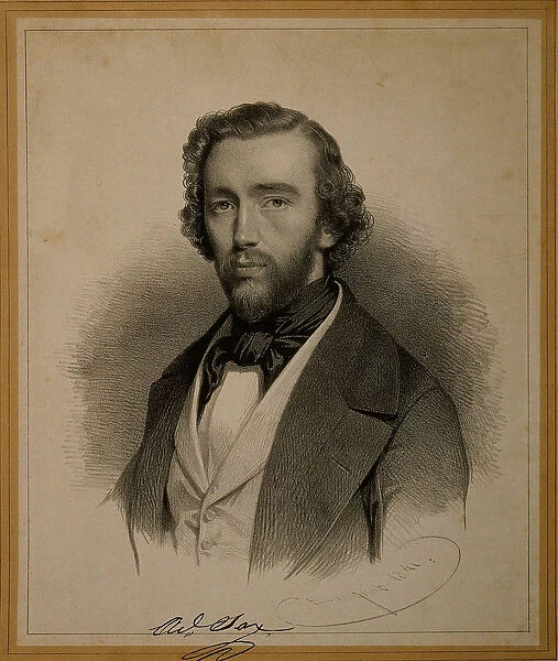 Portrait of Adolphe Sax (1814-1894)