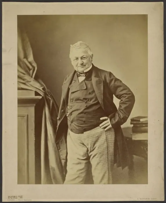 Framed Print : Portrait of Adolphe Thiers (1797-1877), ca 1860. Creator: Disderi Framed Print : Portrait of Adolphe Thiers (1797-1877), ca 1860. Creator: Disderi