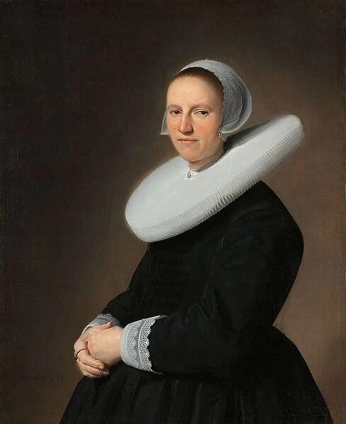 Portrait of Adriana Croes, 1644. Creator: Jan Verspronck