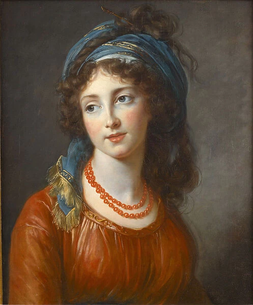 Portrait of Aglae de Gramont, nee de Polignac (1768-1812), 1794. Artist: Vigee-Lebrun, Marie Louise Elisabeth (1755-1842)
