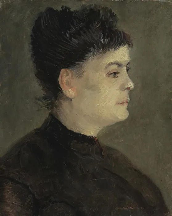 Framed Print : Portrait of Agostina Segatori, 1887. Creator: Gogh, Vincent, van (1853-1890) Framed Print : Portrait of Agostina Segatori, 1887. Creator: Gogh, Vincent, van (1853-1890)