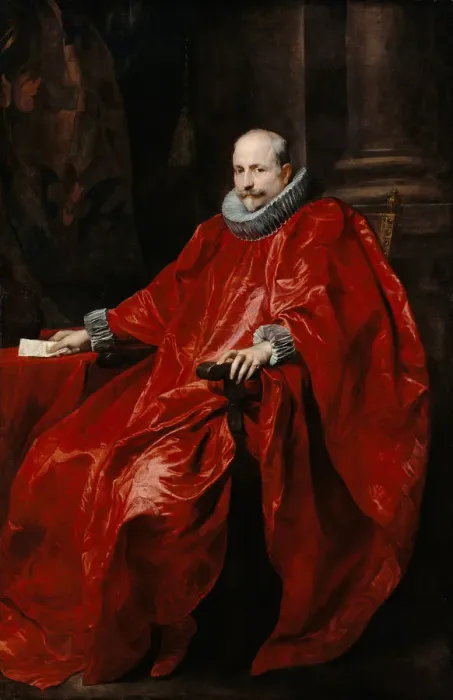 Framed Print : Portrait of Agostino Pallavicini, 1621. Artist: Dyck, Sir Anthonis, van (1599-1641) Framed Print : Portrait of Agostino Pallavicini, 1621. Artist: Dyck, Sir Anthonis, van (1599-1641)