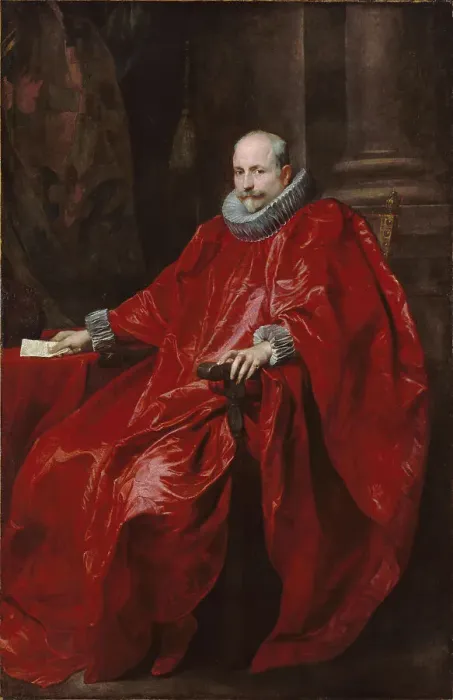 Framed Print : Portrait of Agostino Pallavicini, about 1621. Creator: Anthony van Dyck Framed Print : Portrait of Agostino Pallavicini, about 1621. Creator: Anthony van Dyck