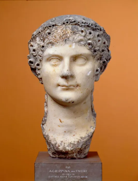 Framed Print : Portrait of Agrippina the Younger (Agrippina Minor) Framed Print : Portrait of Agrippina the Younger (Agrippina Minor)
