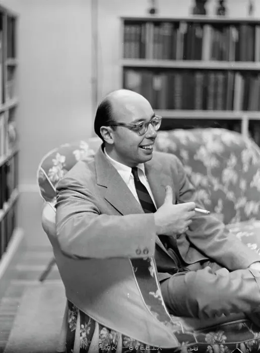 Framed Print : Portrait of Ahmet M. Ertegun and Nesuhi Ertegun, Turkish Embassy(?), Washington, D.C. 1938. Creator: William Paul Gottlieb Framed Print : Portrait of Ahmet M. Ertegun and Nesuhi Ertegun, Turkish Embassy(?), Washington, D.C. 1938. Creator: William Paul Gottlieb