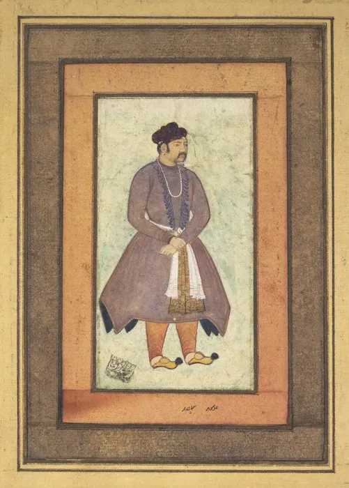 Framed Print : Portrait of Akbar the Great (1542-1605), Mughal Emperor, second half of the 16th century Framed Print : Portrait of Akbar the Great (1542-1605), Mughal Emperor, second half of the 16th century