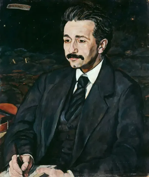 Framed Print : Portrait of Albert Einstein (1879-1955), 1917. Creator: Büttner, Erich (1889-1936) Framed Print : Portrait of Albert Einstein (1879-1955), 1917. Creator: Büttner, Erich (1889-1936)