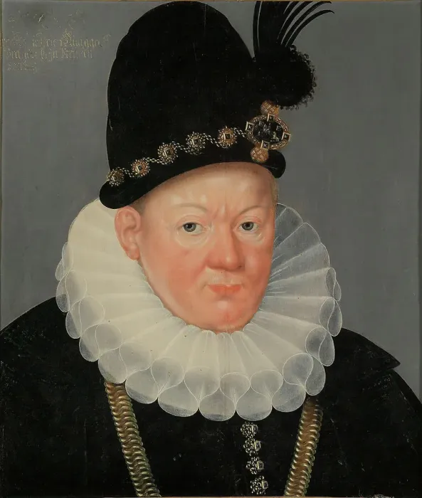 Framed Print : Portrait of Albert Frederick, Duke of Prussia (1553-1618). Creator: Bollandt, Heinrich (1578-1653) Framed Print : Portrait of Albert Frederick, Duke of Prussia (1553-1618). Creator: Bollandt, Heinrich (1578-1653)