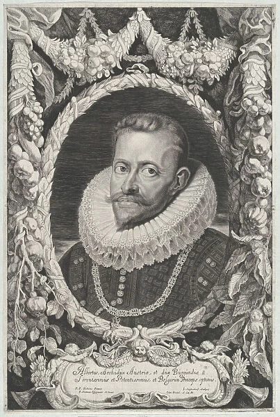 Portrait of Albert VII, Archduke of Austria, ca. 1650. Creators: Jonas Suyderhoef, Pieter Soutman