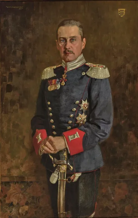 Framed Print : Portrait of Albrecht, Duke and Crown Prince of Württemberg (1865-1939), 1907. Creator: Hildenbrandt, Wilhelm Alfred (1874-1943) Framed Print : Portrait of Albrecht, Duke and Crown Prince of Württemberg (1865-1939), 1907. Creator: Hildenbrandt, Wilhelm Alfred (1874-1943)