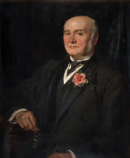 Portrait Of Alderman Edward Lawley Parker, 1905. Creator: James Jebusa Shannon
