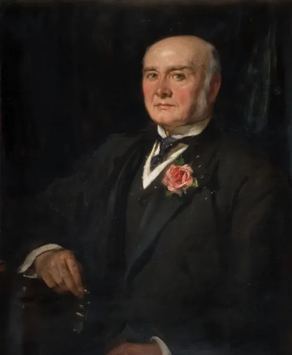 Framed Print : Portrait Of Alderman Edward Lawley Parker, 1905. Creator: James Jebusa Shannon Framed Print : Portrait Of Alderman Edward Lawley Parker, 1905. Creator: James Jebusa Shannon