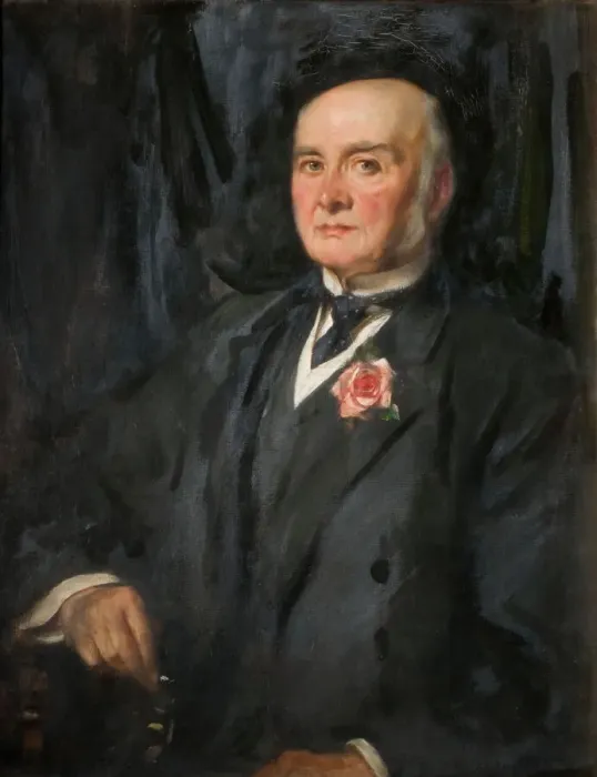 Framed Print : Portrait of Alderman Edward Lawley Parker, 1905. Creator: James Jebusa Shannon Framed Print : Portrait of Alderman Edward Lawley Parker, 1905. Creator: James Jebusa Shannon
