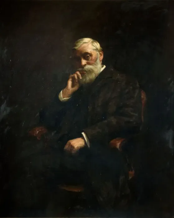 Framed Print : Portrait Of Alderman G J Johnson (1826-1912), 1895. Creator: Stanhope A Forbes Framed Print : Portrait Of Alderman G J Johnson (1826-1912), 1895. Creator: Stanhope A Forbes