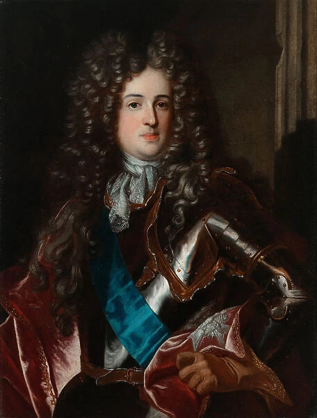 Portrait of Aleksander Benedykt Stanisław Sobieski (1677-1714). Artist: Rigaud, Hyacinthe Francois Honore, Circle of