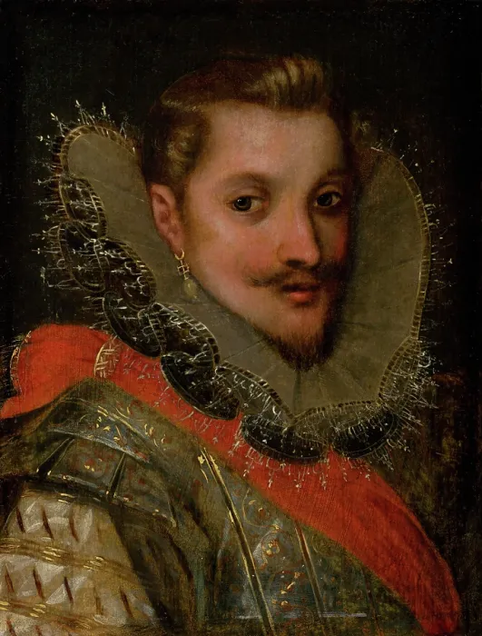 Framed Print : Portrait of Alexander Farnese, c1565. Creator: Frans Pourbus the Elder Framed Print : Portrait of Alexander Farnese, c1565. Creator: Frans Pourbus the Elder