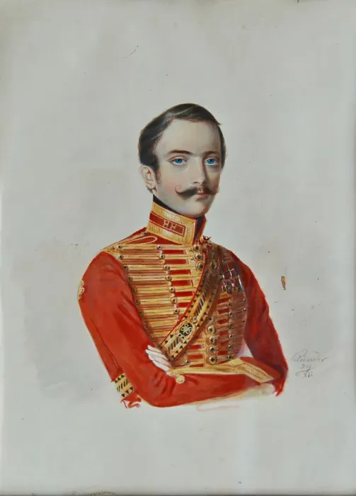 Framed Print : Portrait of Alexander Gavrilovich Remy (1809-1871) Framed Print : Portrait of Alexander Gavrilovich Remy (1809-1871)