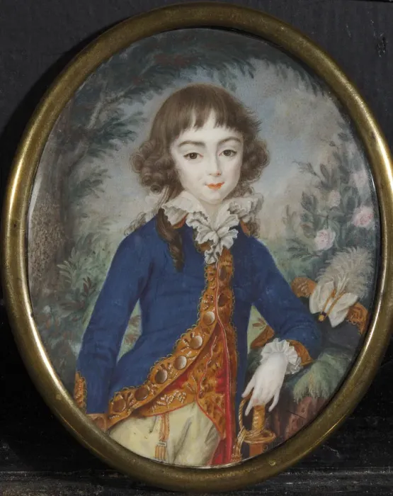 Framed Print : Portrait of Alexander Ivanovich Ribeaupierre (1781-1865) as Child Framed Print : Portrait of Alexander Ivanovich Ribeaupierre (1781-1865) as Child