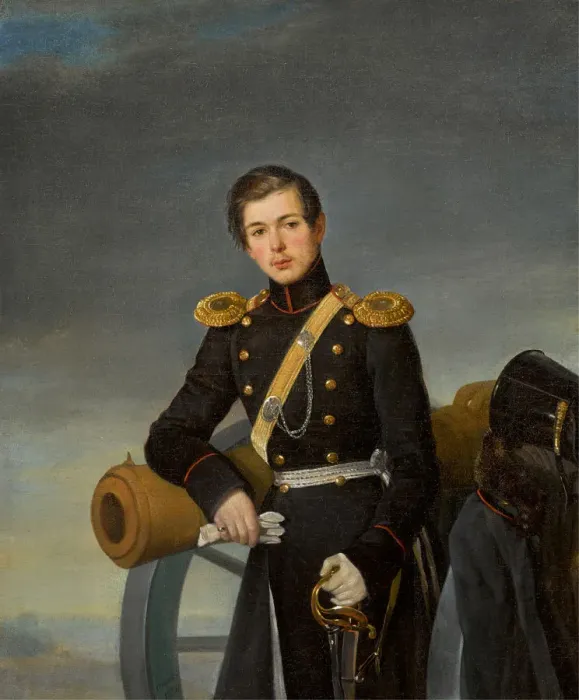Framed Print : Portrait of Alexander Nikolaevich Karamzin (1815-1888), after 1836. Creator: Orlov Framed Print : Portrait of Alexander Nikolaevich Karamzin (1815-1888), after 1836. Creator: Orlov