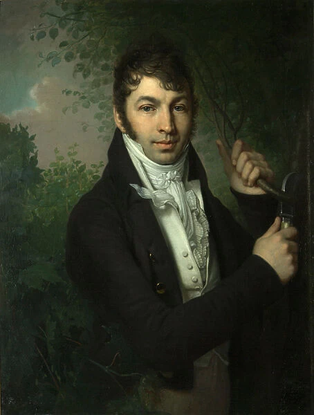 Portrait of Alexander Petrovich Dubovitsky, Between 1816 and 1820. Artist: Borovikovsky, Vladimir Lukich (1757-1825)
