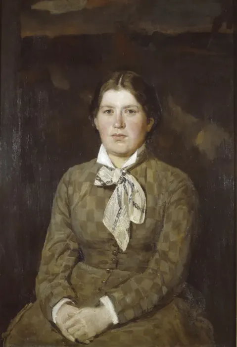 Framed Print : Portrait of Alexandra Vladimirovna Vasnetsova, the Artists Wife, 1878. Artist: Vasnetsov, Viktor Mikhaylovich (1848-1926) Framed Print : Portrait of Alexandra Vladimirovna Vasnetsova, the Artists Wife, 1878. Artist: Vasnetsov, Viktor Mikhaylovich (1848-1926)