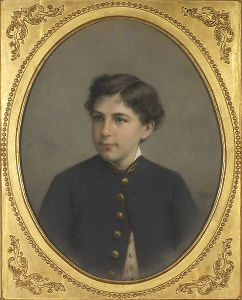 Portrait of Alexandre Antoine, Count Colonna-Walewski (1844-1898), 1860. Artist: Winterhalter, Franz Xavier (1805-1873)