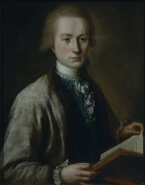 Portrait of Alexei Grigoryevich Spiridov (1753-1828), 1772. Artist: Shibanov, Mikhail (?-after 1789)
