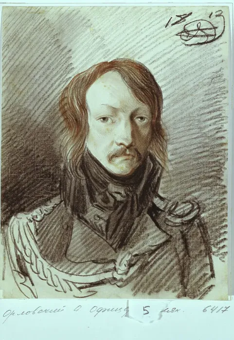 Framed Print : Portrait of Alexei Pavlovich Lanskoy (1789-1855), 1813. Artist: Orlowski, Alexander Osipovich (1777-1832) Framed Print : Portrait of Alexei Pavlovich Lanskoy (1789-1855), 1813. Artist: Orlowski, Alexander Osipovich (1777-1832)