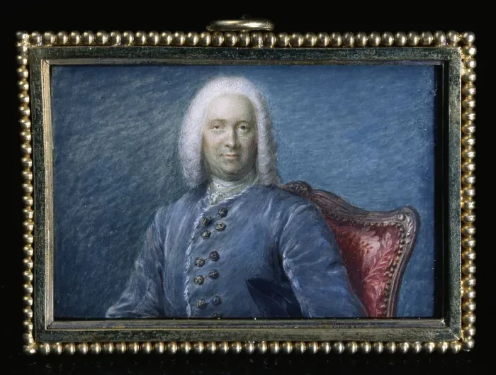 Framed Print : Portrait of Alexis Piron, c1760. Creator: Ecole Francaise
