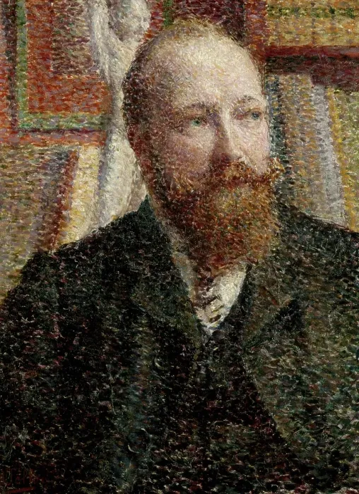 Framed Print : Portrait of Alfred Verhaeren, about 1890. Creator: William Jelley Framed Print : Portrait of Alfred Verhaeren, about 1890. Creator: William Jelley