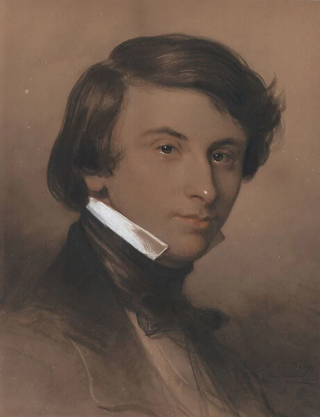 Portrait of Alfred-Victor, Comte de Vigny (1797-1863), ca 1825